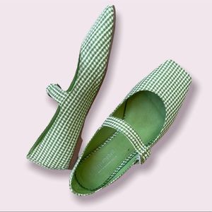 Jeffrey Campbell Square-Toe Mary Jane Flats